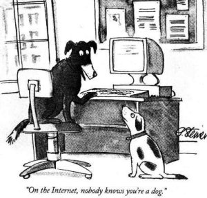 It'd make more sense if everyone on the internet was a cat...